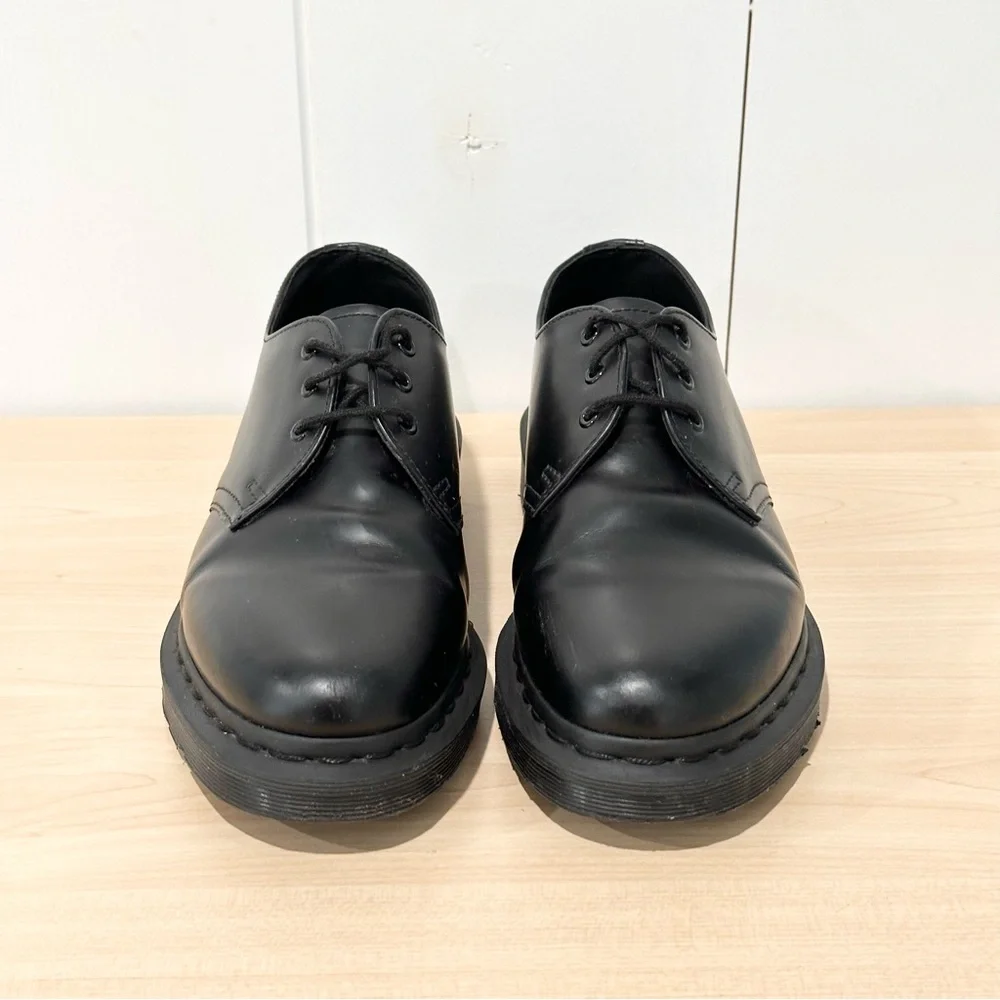 Dr. Martens 1461 Smooth Leather Oxford Shoes In Black Size 6